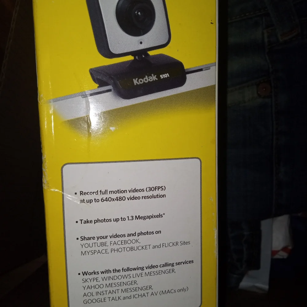 KODAK S101 Webcam NEW In BOX!